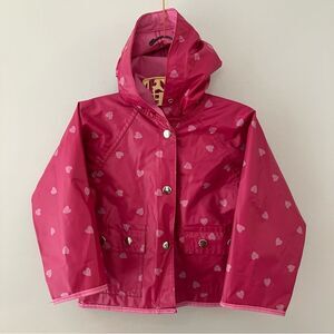 Vintage Sportease Vinyl Hooded Rain Jacket